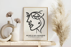 Minimalist Contemporary Woman'S Face Clipart Bundle - CraftNest - Digital Crafting and Art