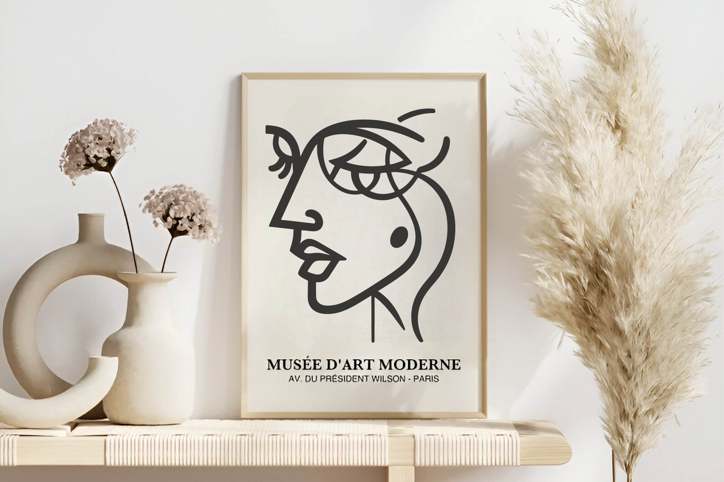 Minimalist Contemporary Woman'S Face Clipart Bundle - CraftNest - Digital Crafting and Art