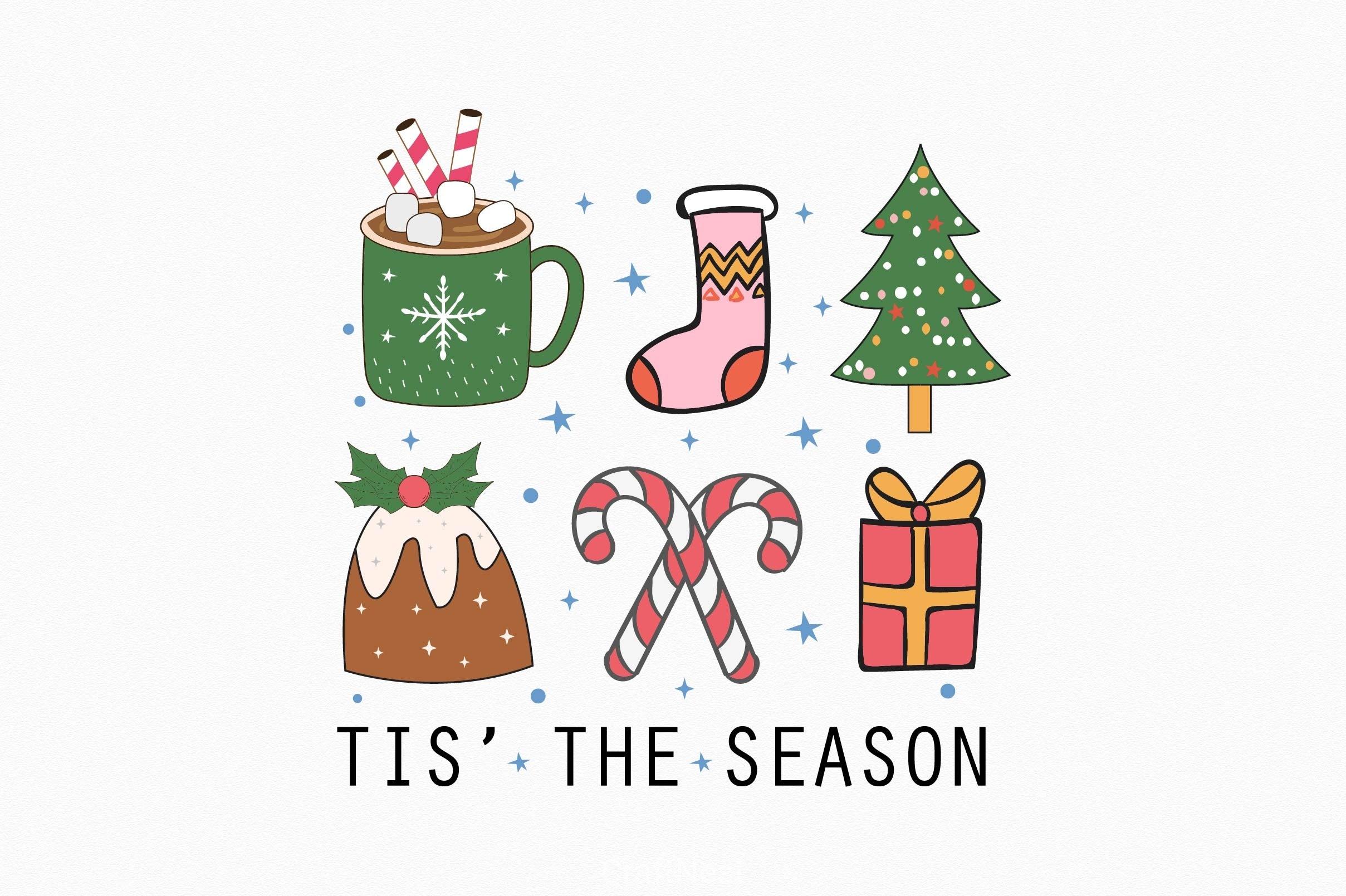 Decoration Christmas Clipart Bundle - CraftNest - Digital Crafting and Art