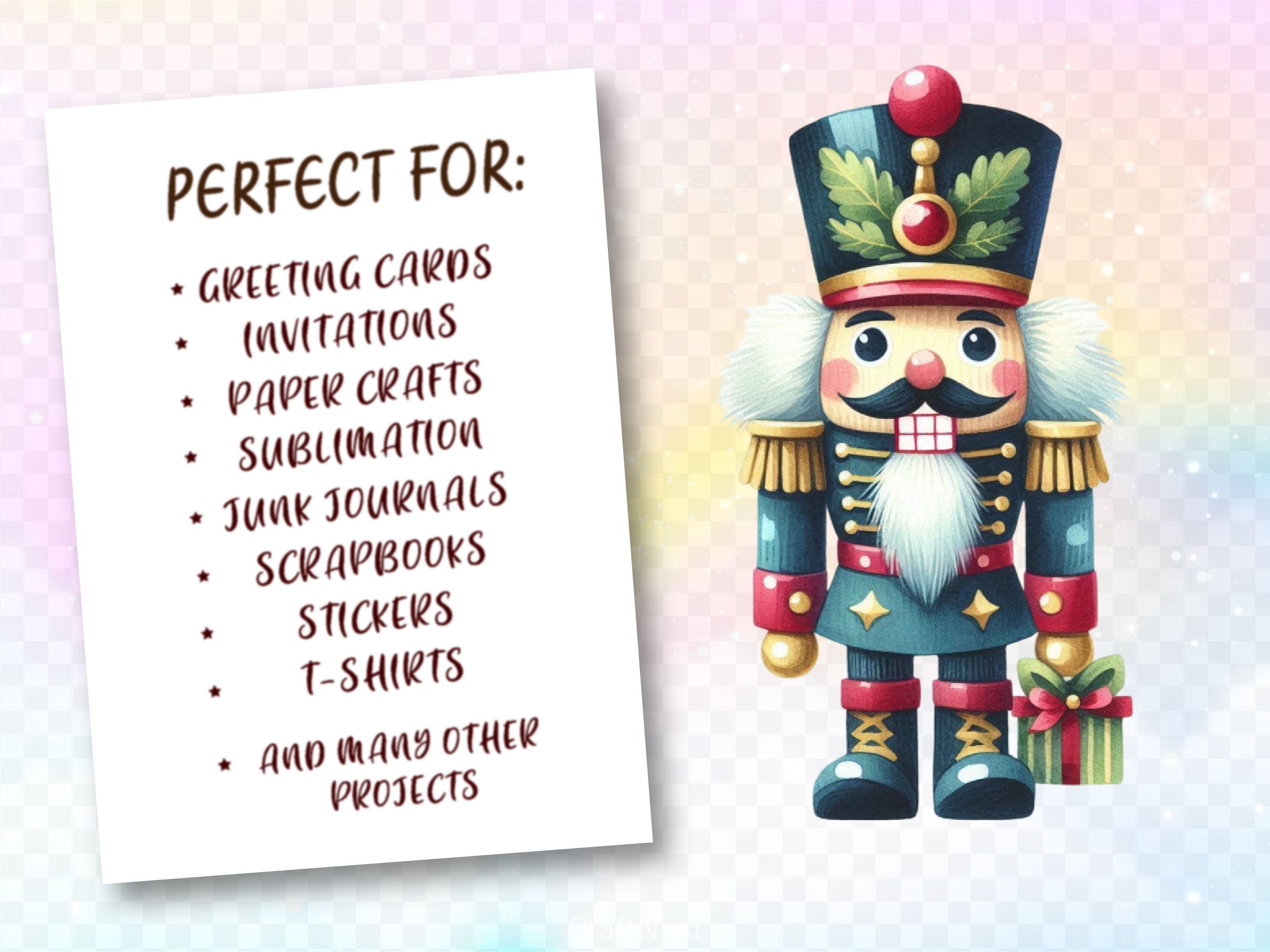 Christmas Nutcracker Clipart Bundle 2 - CraftNest - Digital Crafting and Art