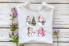 Christmas Snowman Clipart Bundle 12 - CraftNest - Digital Crafting and Art