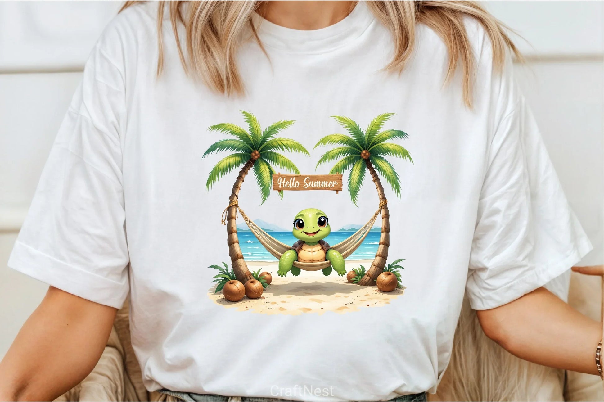 Summer Turtle Clipart Bundle - CraftNest - Digital Crafting and Art