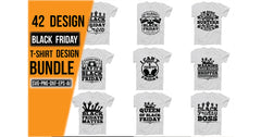 Black Friday T-Shirt Bundle - CraftNest - Digital Crafting and Art