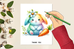 Easter Bunny Clipart Bundle 6 - CraftNest - Digital Crafting and Art