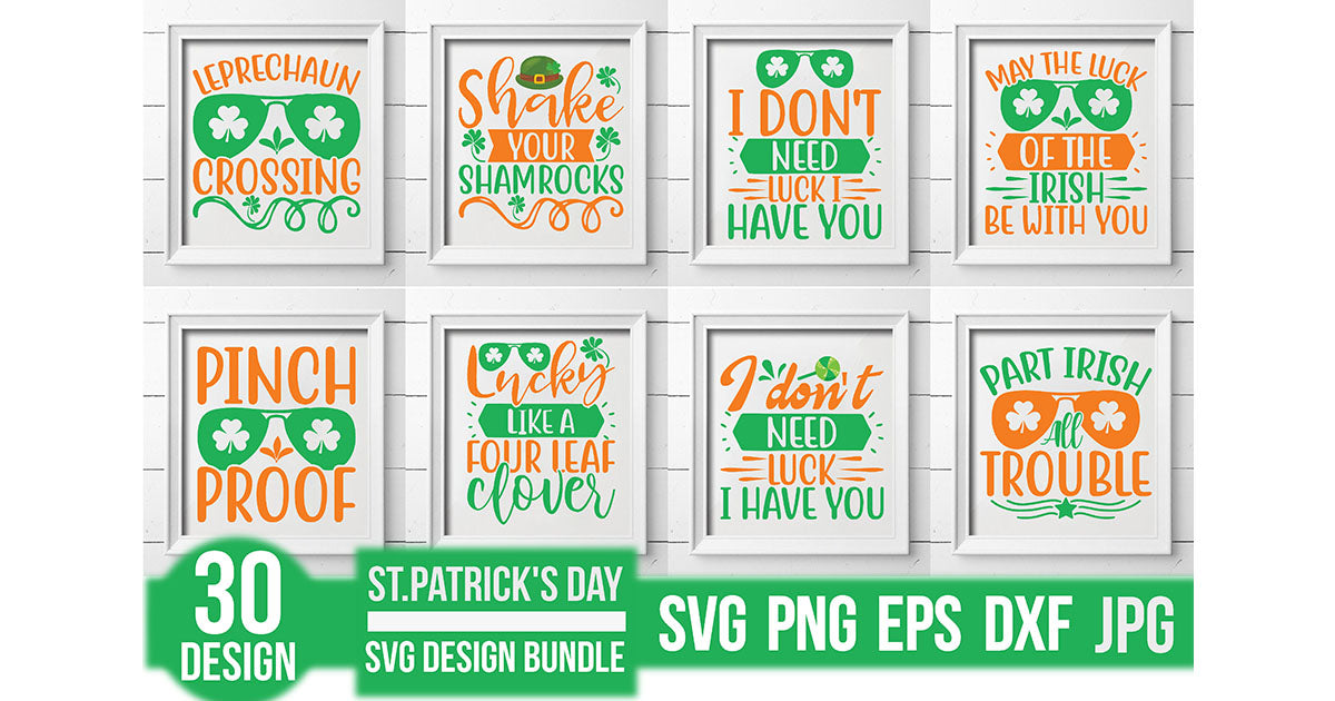 St Patrick's Day Bundle - CraftNest - Digital Crafting and Art