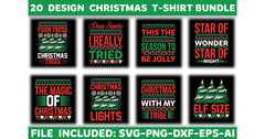 Christmas T-Shirt Bundle 8 - CraftNest - Digital Crafting and Art