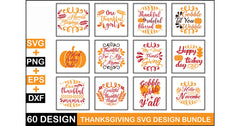 Thanksgiving SVG Bundle 6 - CraftNest - Digital Crafting and Art