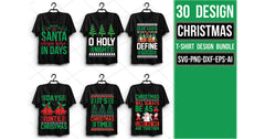 Christmas T Shirt Bundle 17 - CraftNest - Digital Crafting and Art