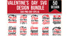 Valentine’s Day SVG Bundle