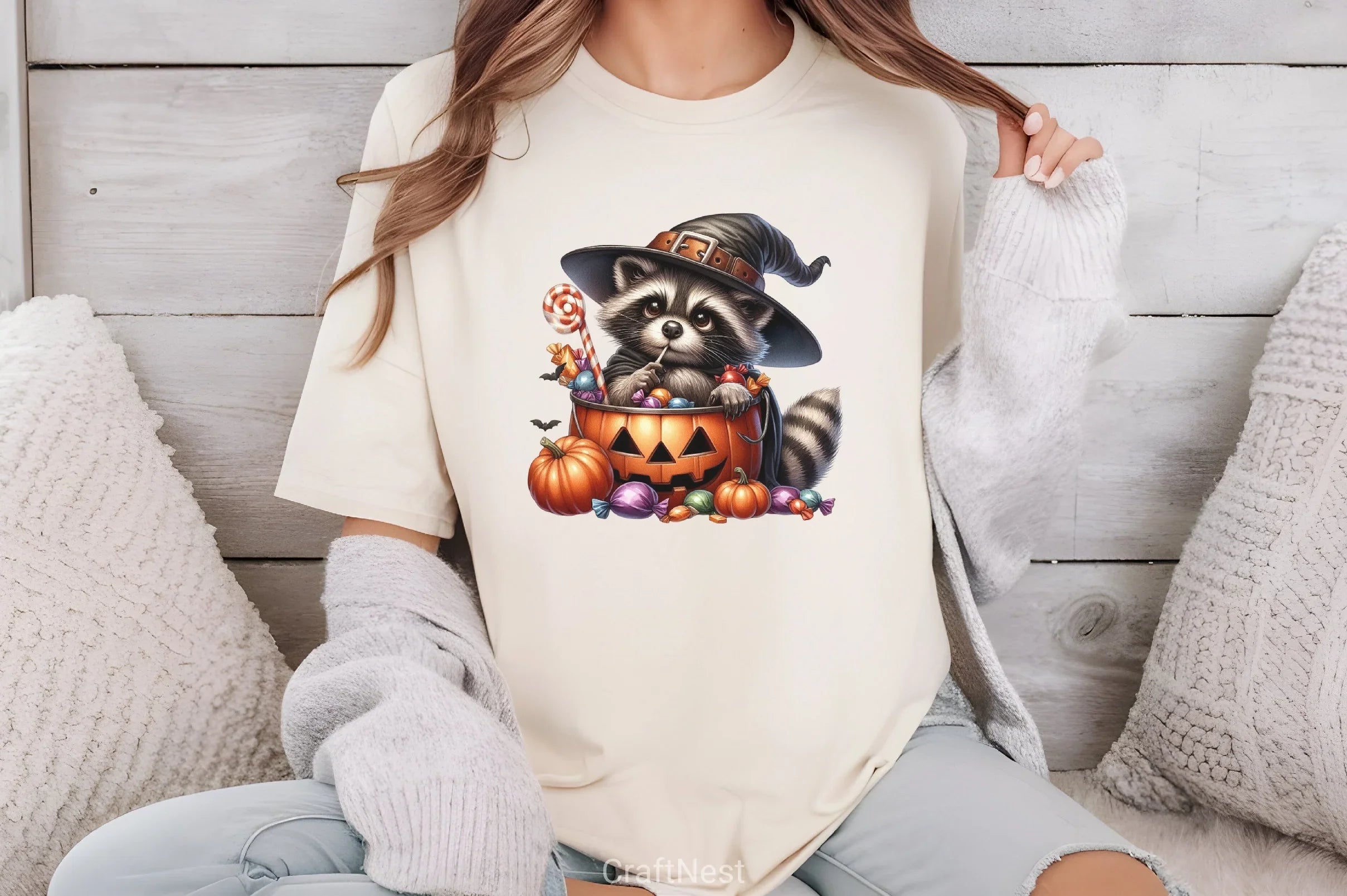 Halloween Raccoon Clipart Bundle 10 - CraftNest - Digital Crafting and Art