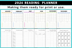 Reading Planner Guide - CraftNest - Digital Crafting and Art