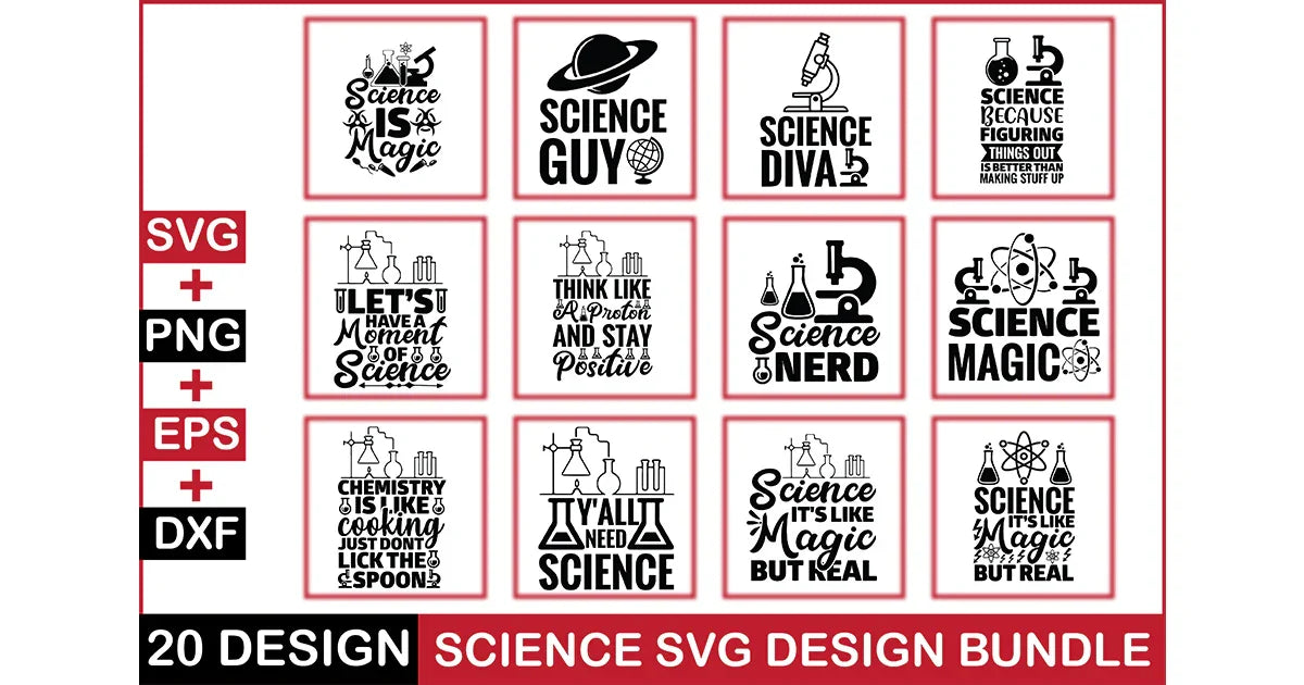 Science Humor Svg Science SVG Bundle