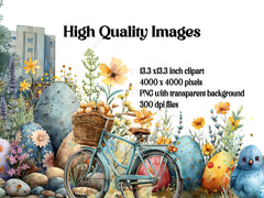 Urban Easter Clipart - CraftNest