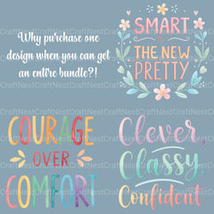 Self Love Quotes Clipart Bundle - CraftNest - Digital Crafting and Art