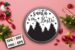 Christmas Round SVG Bundle - CraftNest - Digital Crafting and Art
