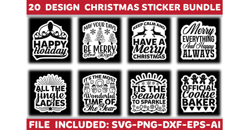 Christmas SVG Bundle 6 - CraftNest - Digital Crafting and Art
