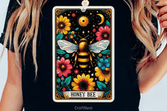 Honey Bee Tarot Card Clipart Bundle 10 - CraftNest - Digital Crafting and Art