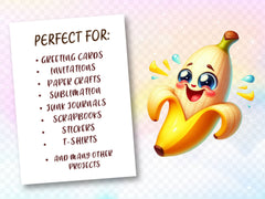 Funny Food Clipart Bundle - CraftNest - Digital Crafting and Art