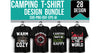 Camping T-Shirt Bundle 4