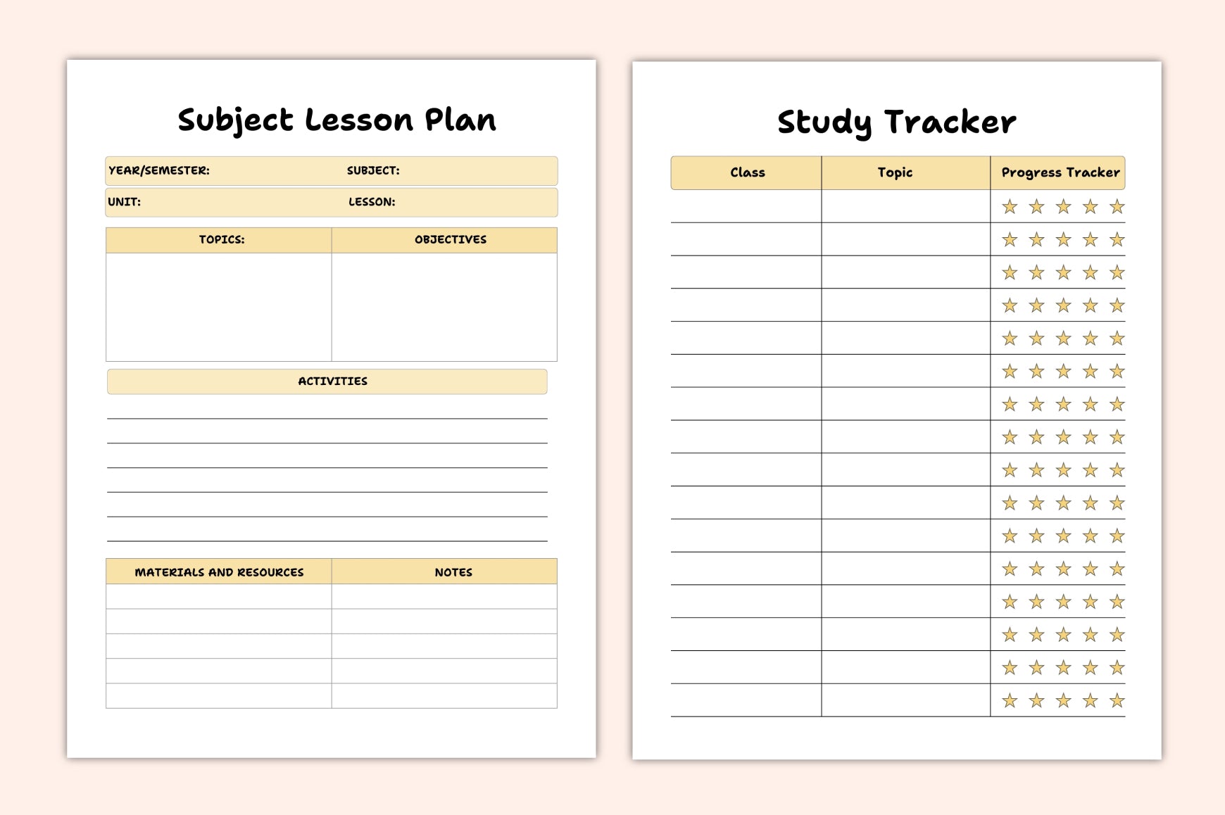 Kids Routine Planner