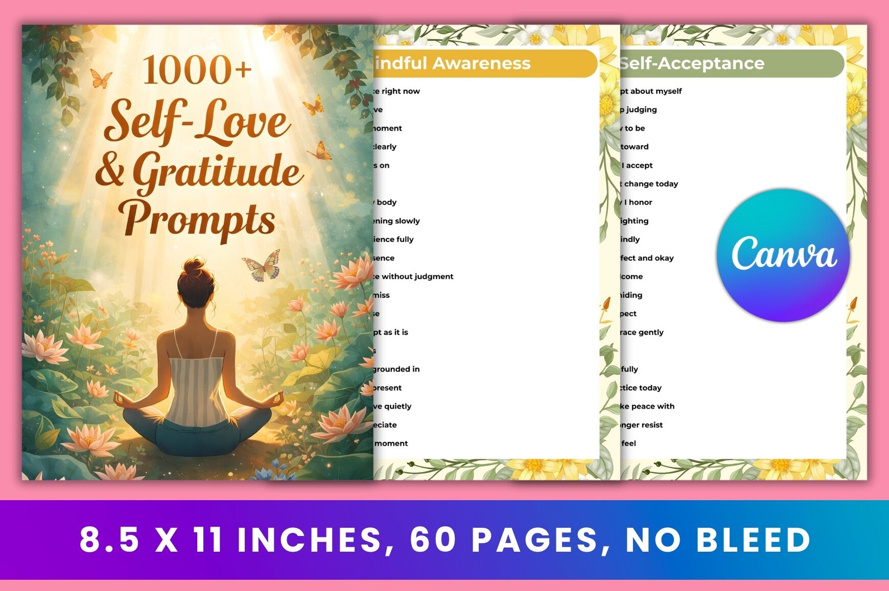 Self-Love Gratitude Prompts