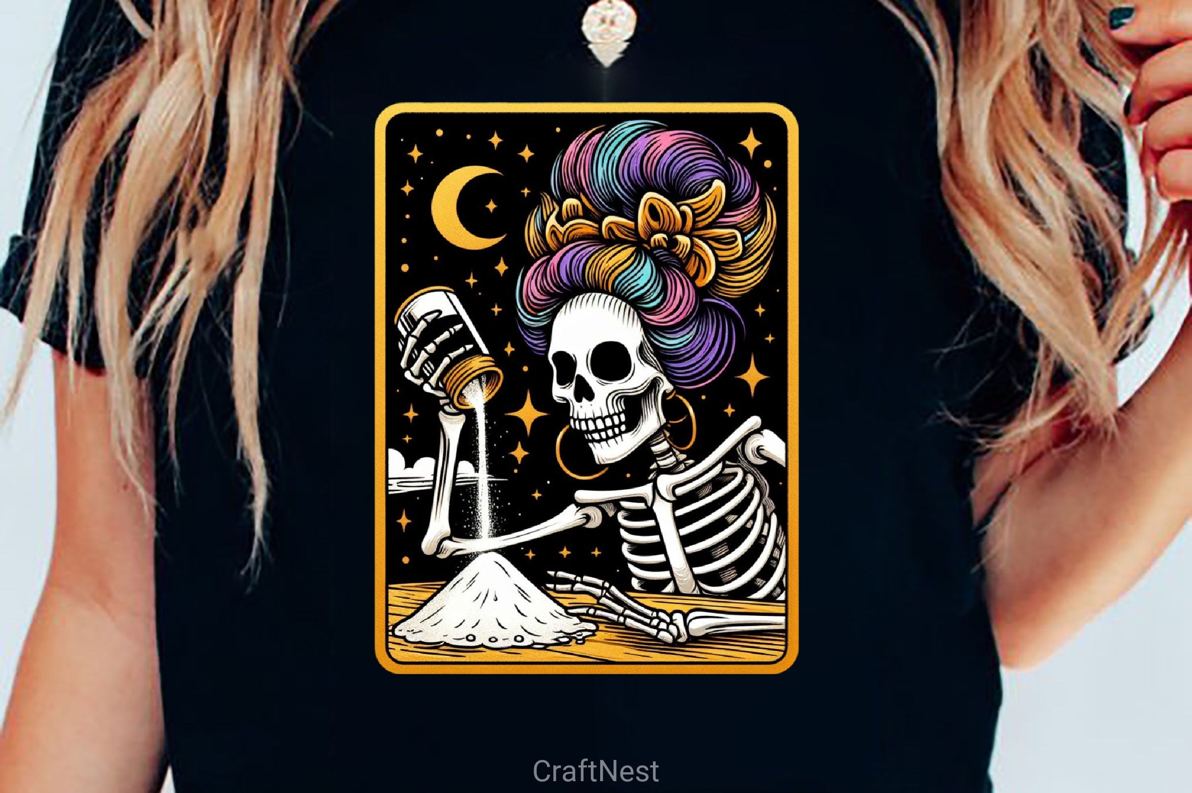 Tarot Card The Salty Bitch Tequila Clipart Bundle - CraftNest - Digital Crafting and Art