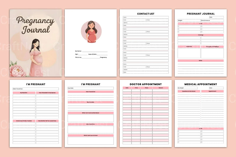 Essential Guide to Pregnancy - CraftNest - Digital Crafting and Art