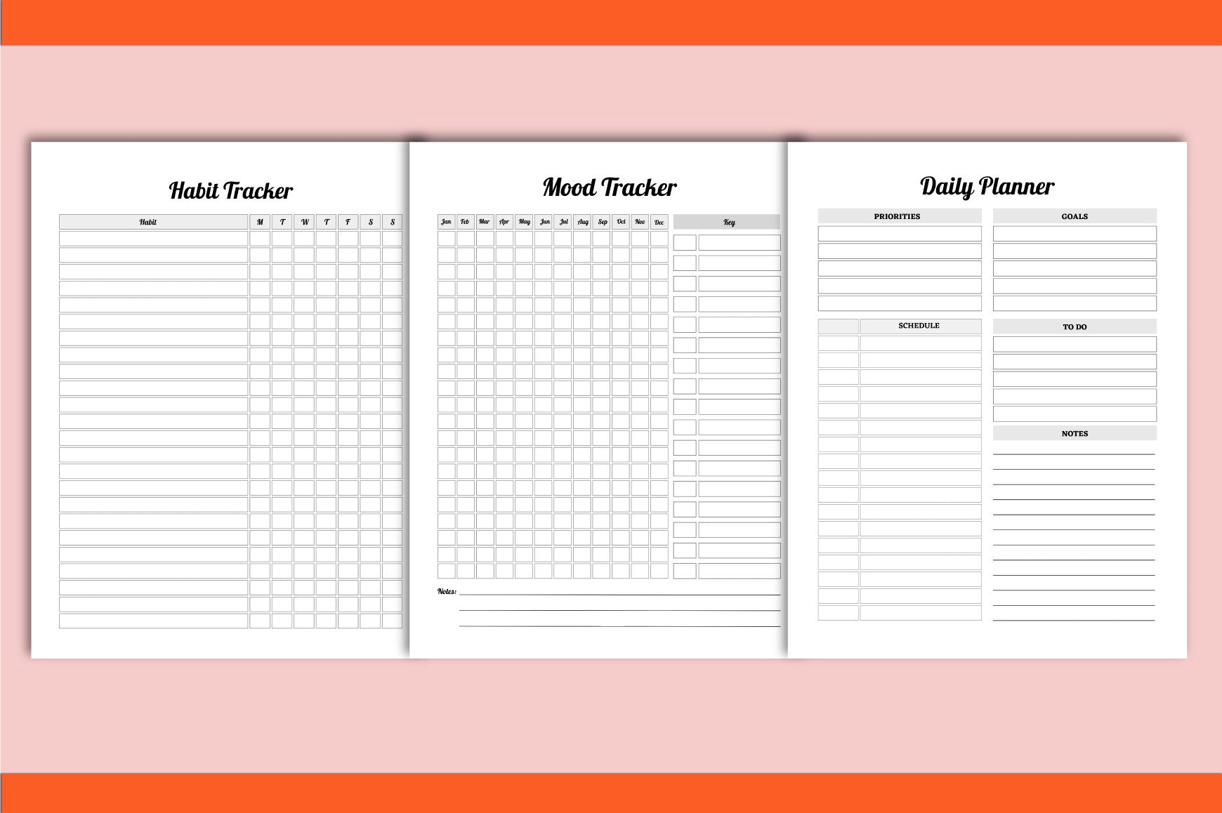 Positive Mindset Planner