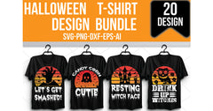 Halloween T-Shirt Bundle 4 - CraftNest - Digital Crafting and Art