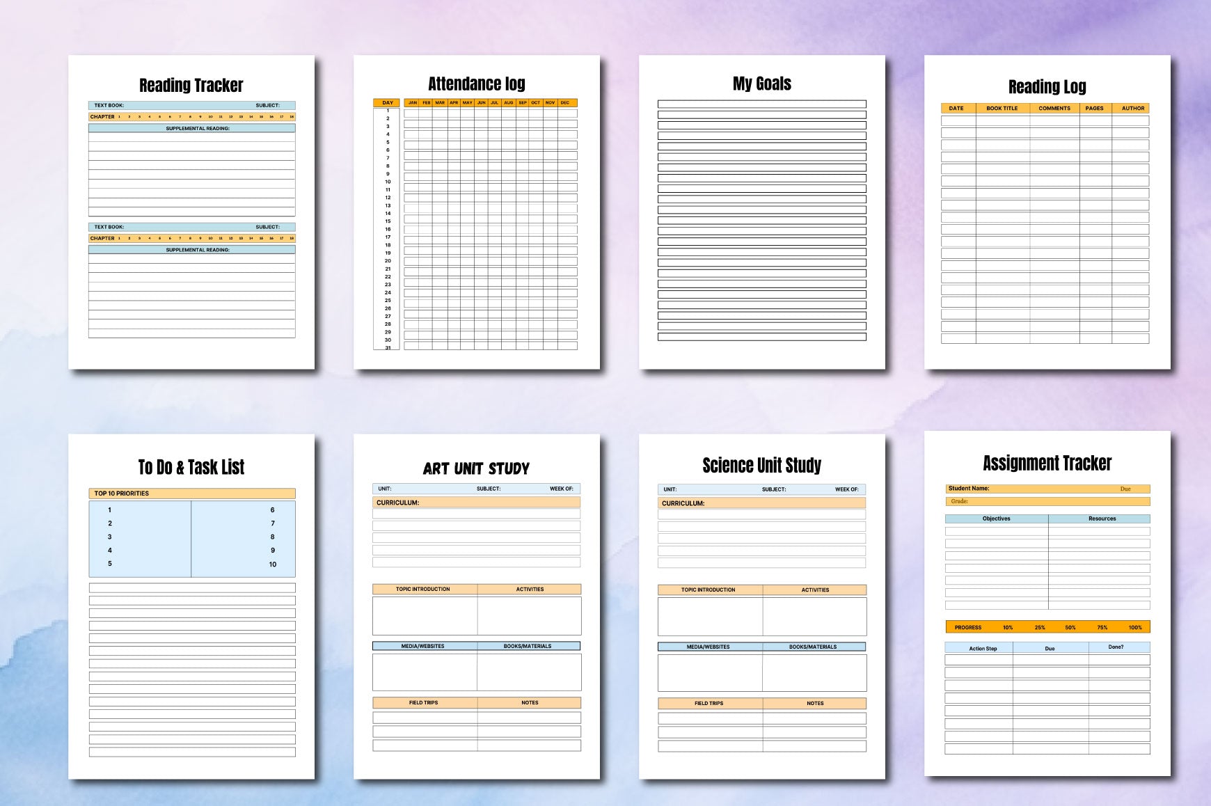 Homeschool Planner