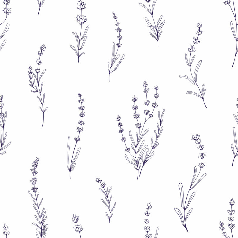 Lavender Seamless Digital Paper - CraftNest - Digital Crafting and Art