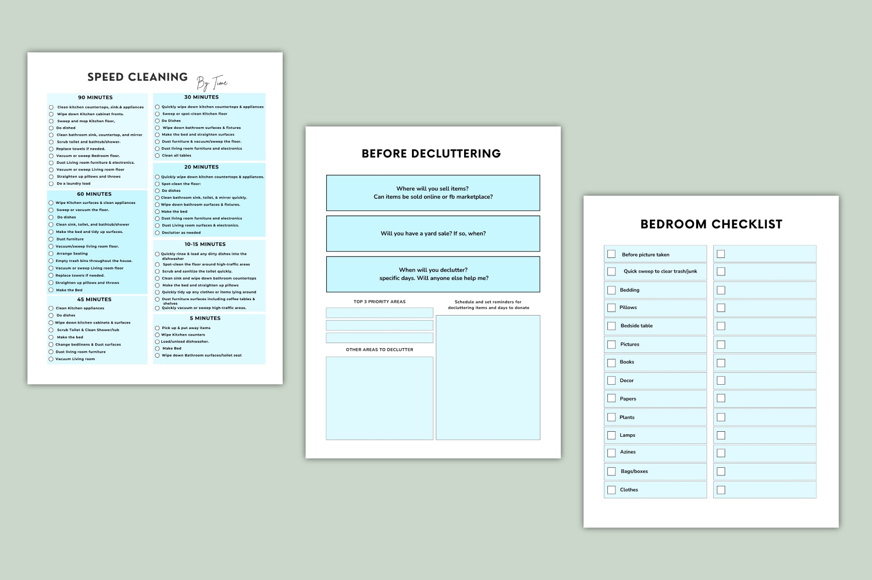 Clear Home ADHD Planner