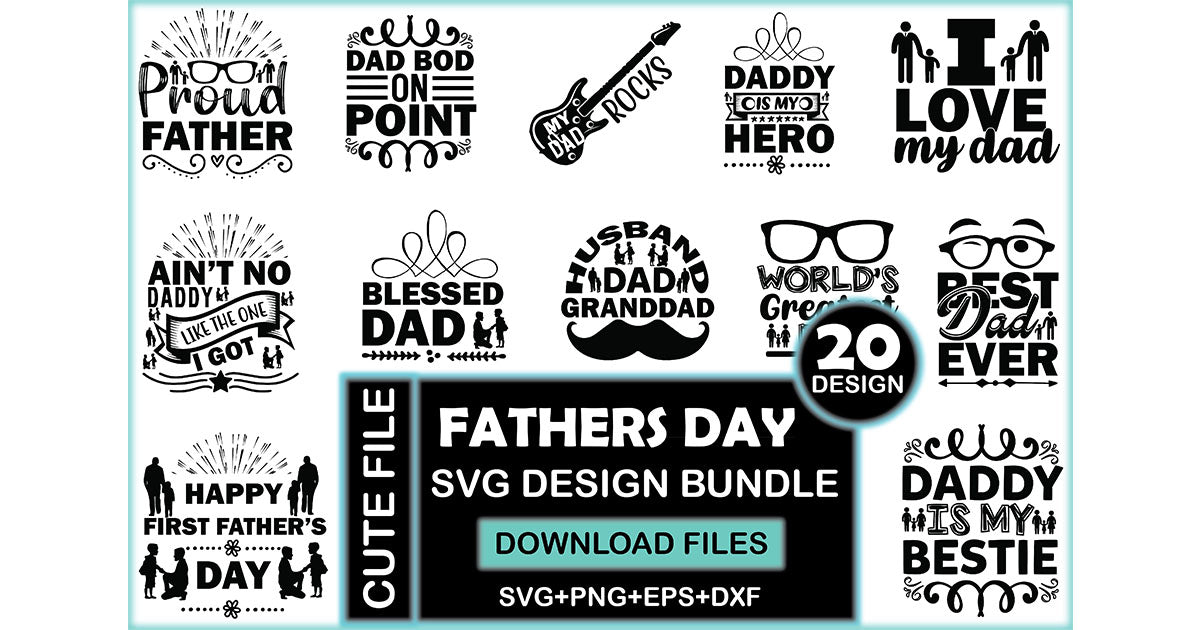 Father's SVG Bundle - CraftNest - Digital Crafting and Art