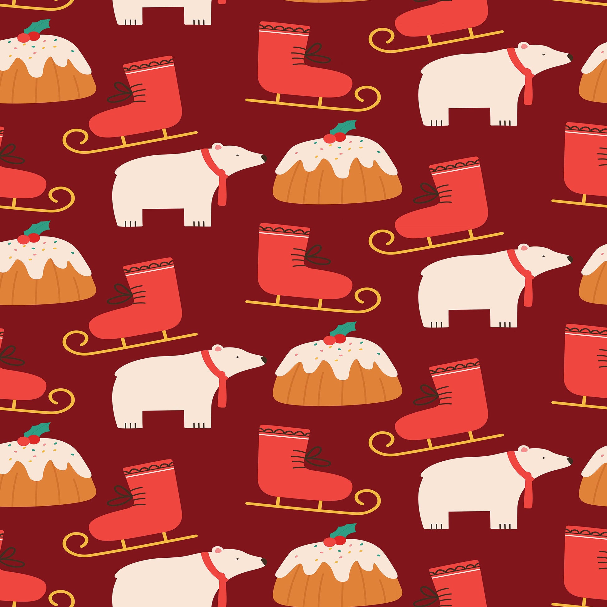 Christmas Seamless Patterns - CraftNest - Digital Crafting and Art