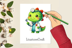 Safari Animals Nurse Clipart Bundle - CraftNest - Digital Crafting and Art