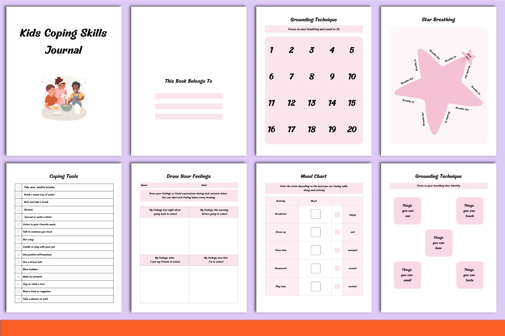 Kids Coping Skills Journal