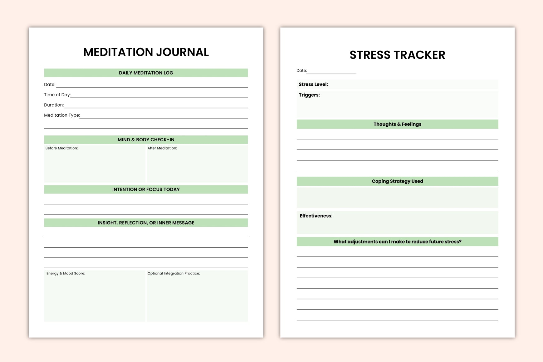 Holistic Wellness Journey Planner