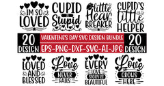 Valentine’s Day SVG Bundle 11 - CraftNest - Digital Crafting and Art