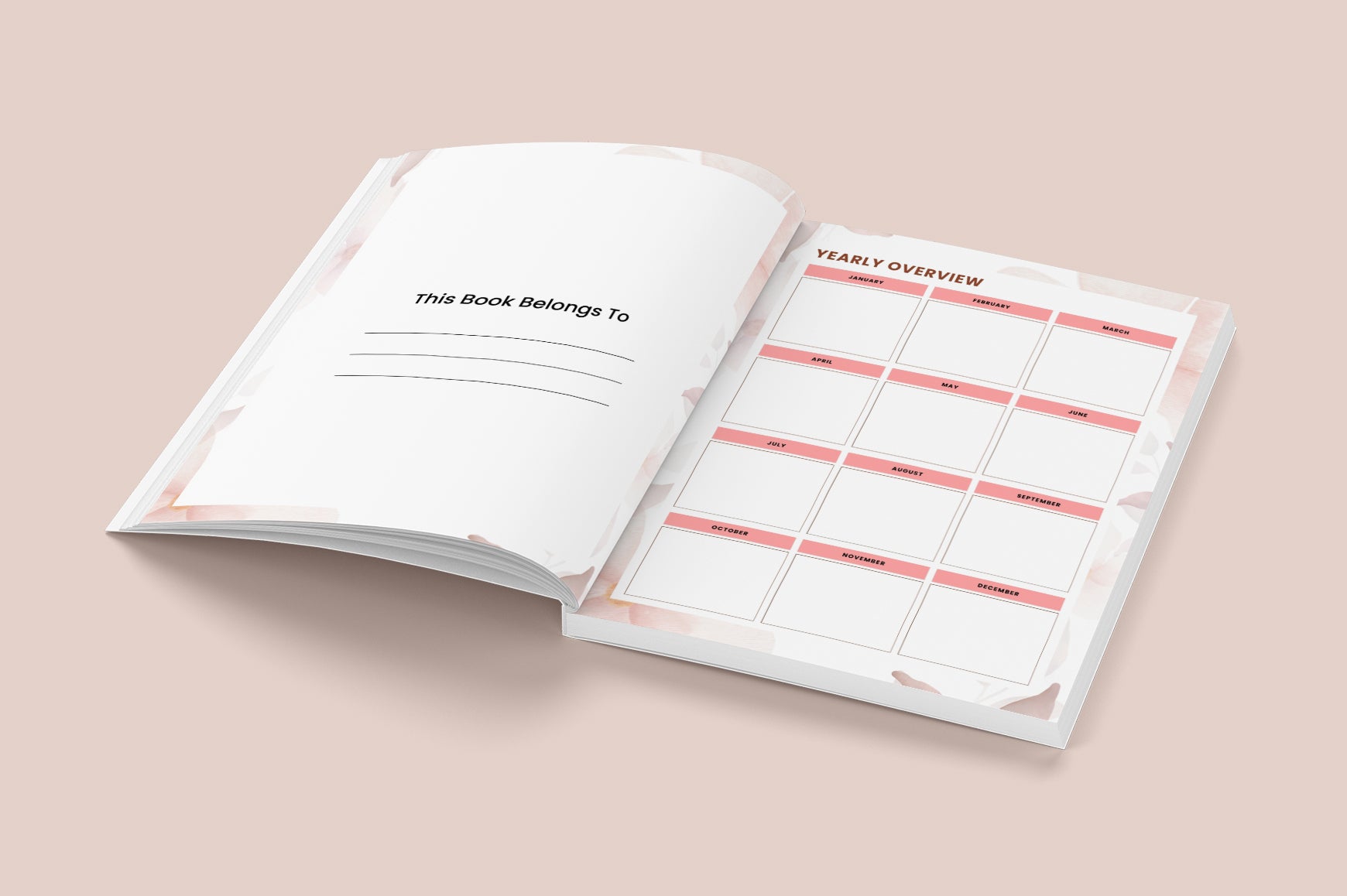 Weekly Agenda Dated Planner