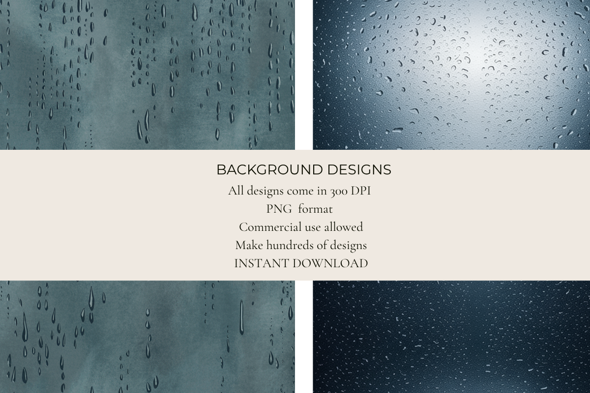 Rainy Evenings Seamless Papers