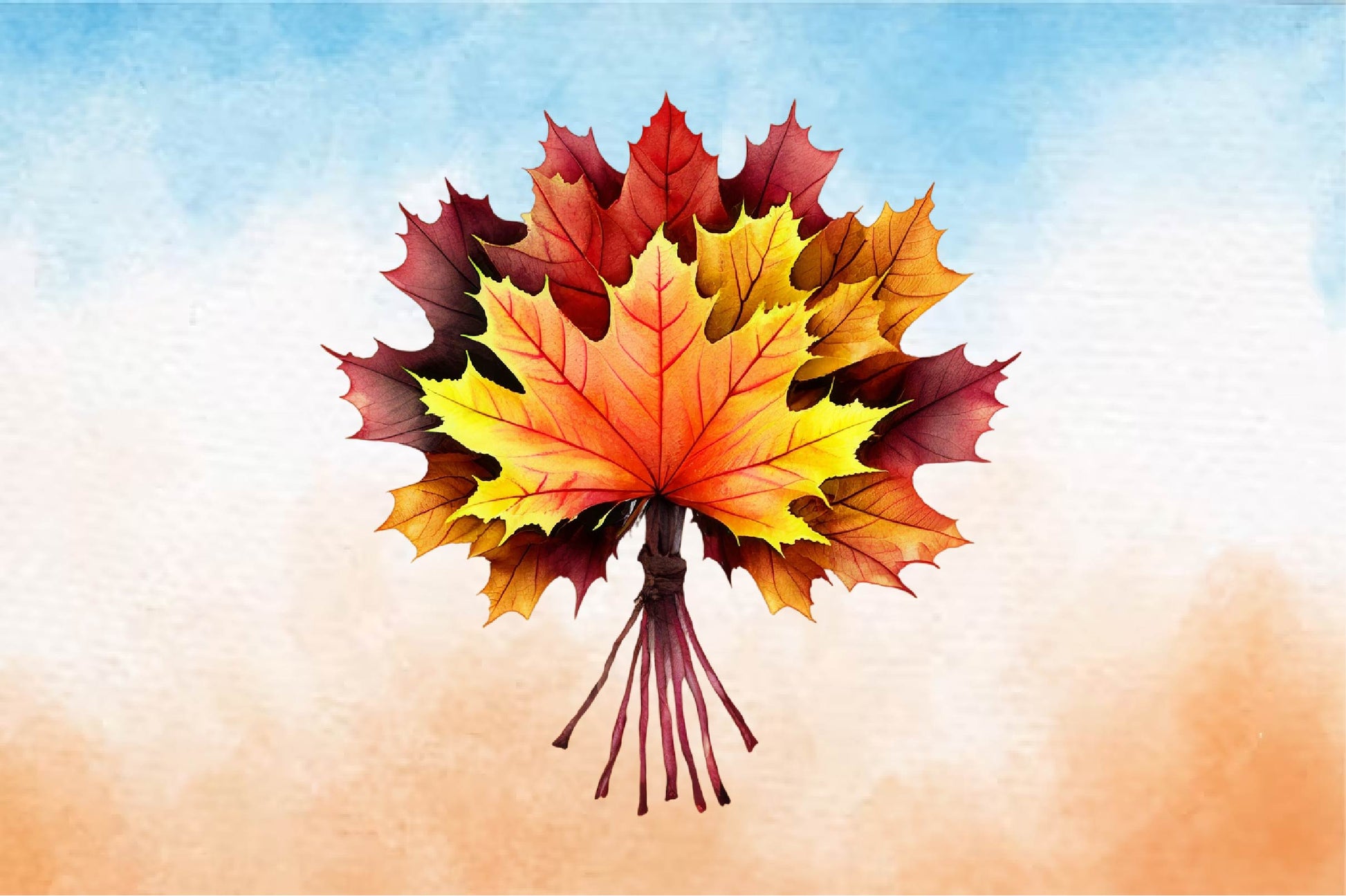 Composition Sketch Leaf Clipart Bundle - CraftNest - Digital Crafting and Art