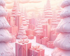 Pink Christmas Backdrop Texture Paper - CraftNest - Digital Crafting and Art