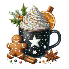 Christmas Coffee Gingerbread Clipart Bundle - CraftNest - Digital Crafting and Art