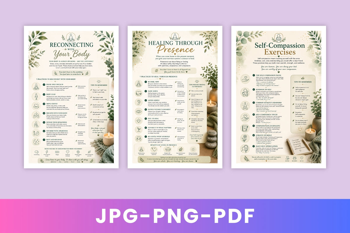 Mindful Body Healing Deck