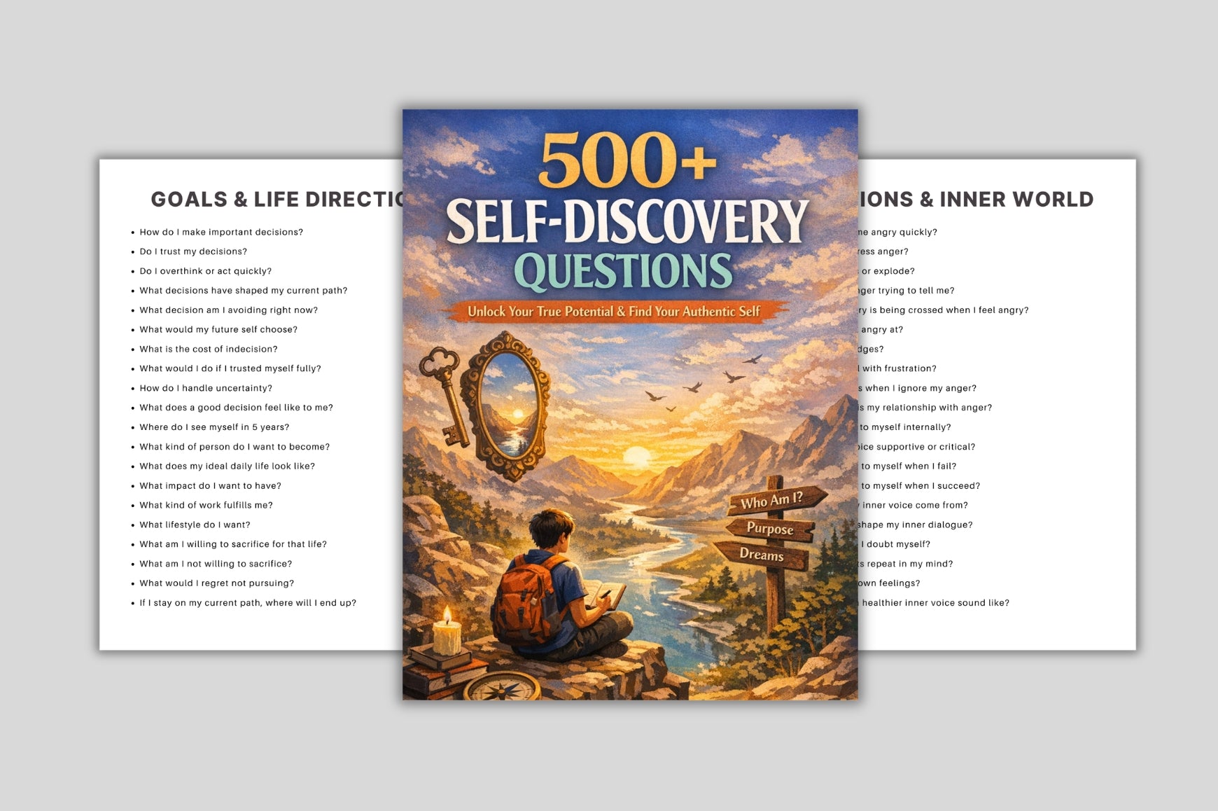 Self-Discovery Questions Journal