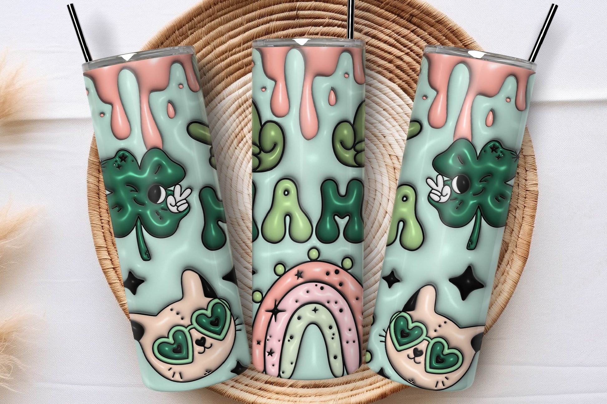 3D St Patrick's Tumbler Bundle 6 - CraftNest - Digital Crafting and Art