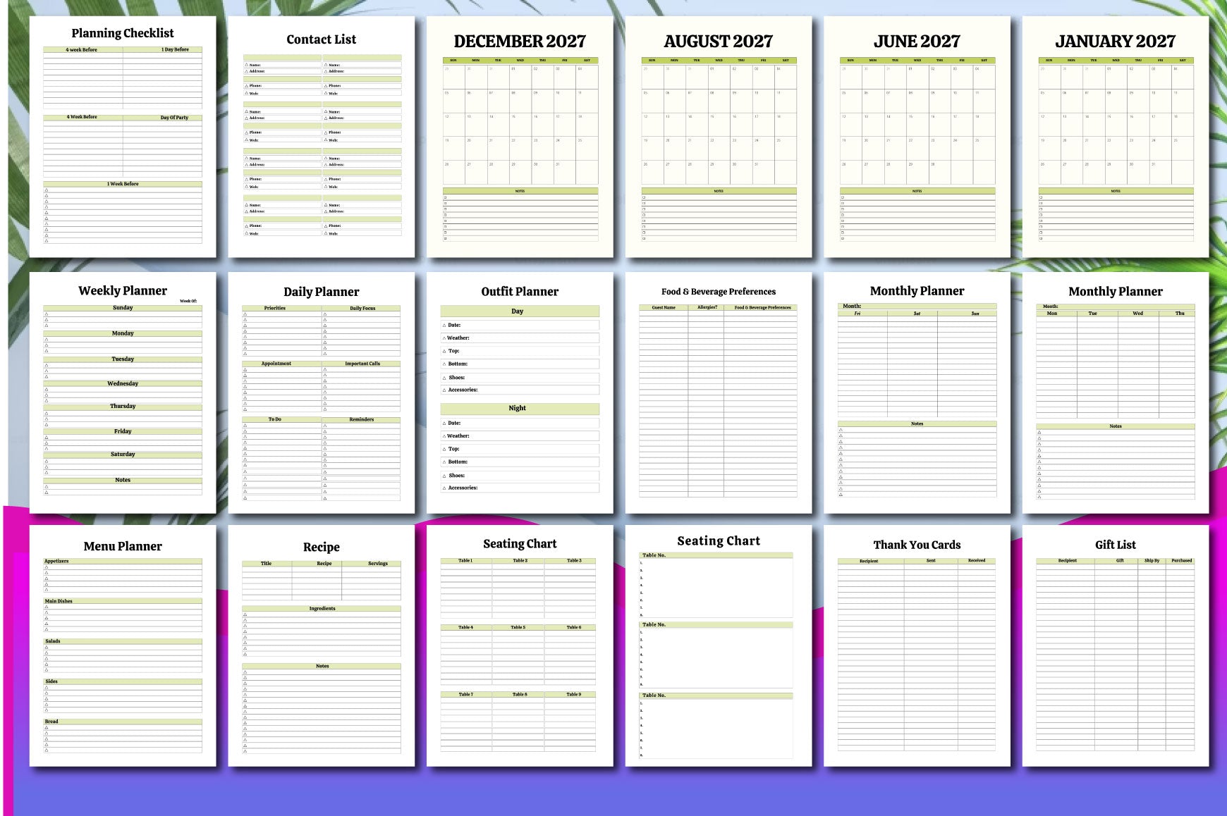 Party Event Planner