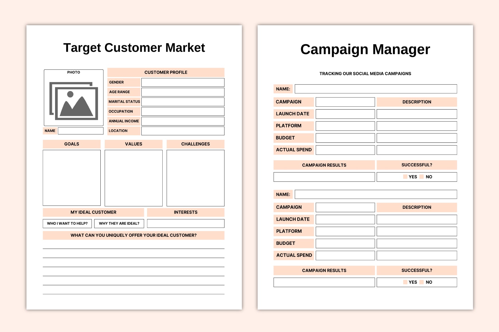Product Launch Marketing Planner