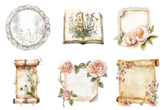 Spring Old Paper Junk Journals - CraftNest - Digital Crafting and Art