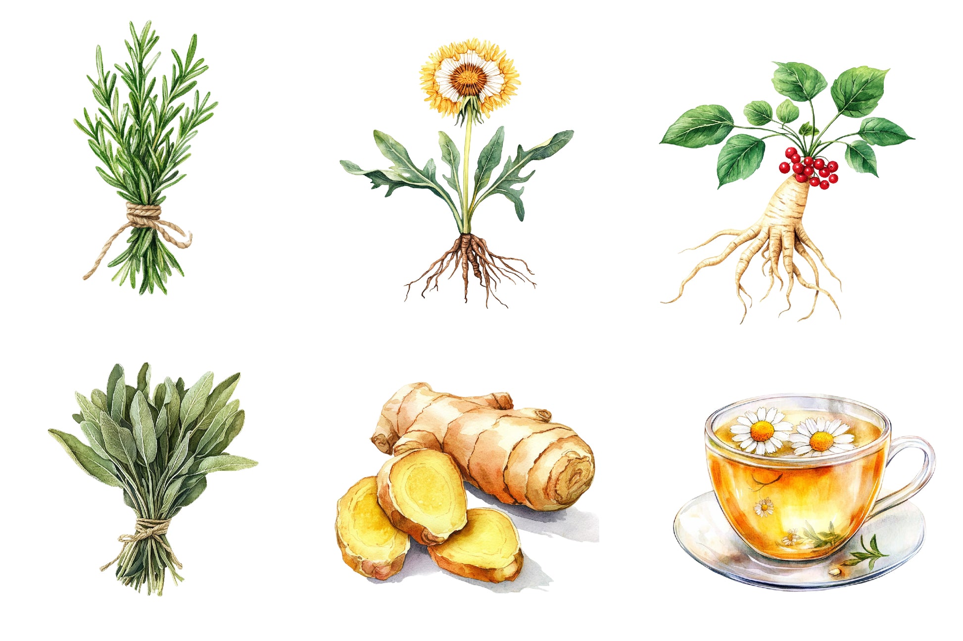 Natural Remedies Clipart Bundle - CraftNest - Digital Crafting and Art